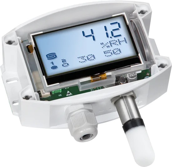 On-wall hygrostats HYGRASREG® AHT-30W-I LCD 
