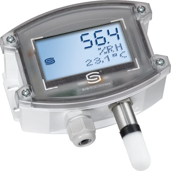 On-wall humidity and temperature sensor
HYGRASGARD® AFTF-U LCD