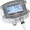 On-wall humidity and temperature sensor
HYGRASGARD® AFTF-U LCD