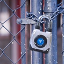 GeeTouch Outdoor Smart Padlock 3rd Gen, Weatherproof (Short Shackle)