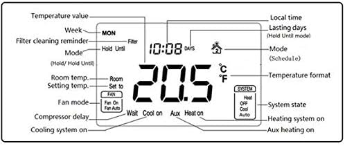 Zwave MCO Home Thermostat MH6-HP