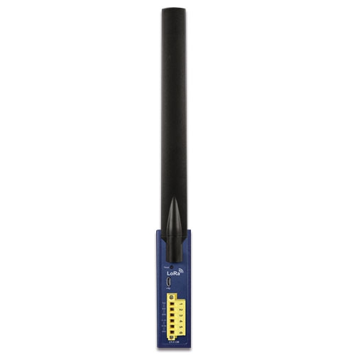 Planet Industrial IP30 LoRa Node Controller (Modbus RS232, RS485, EU868/US915 Sub 1G) Model LN1130