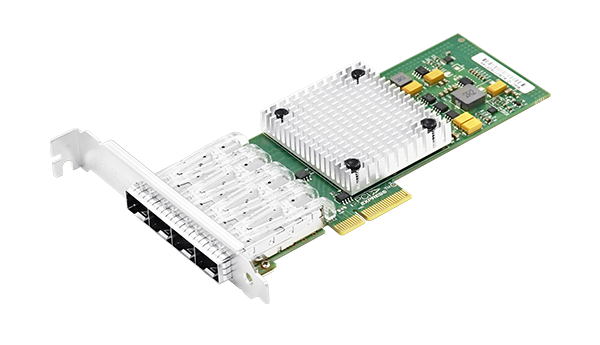 PCIe x4 Quad-port Gigabit SFP Ethernet Network Adapter(Intel I350)