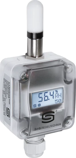 On-wall hygrostat HYGRASREG AH-40W LCD