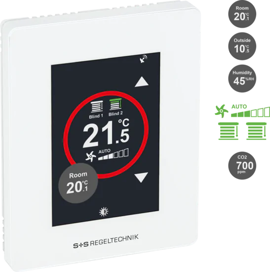 Rymaskon 712-MOD-RH-CO2 Room control unit