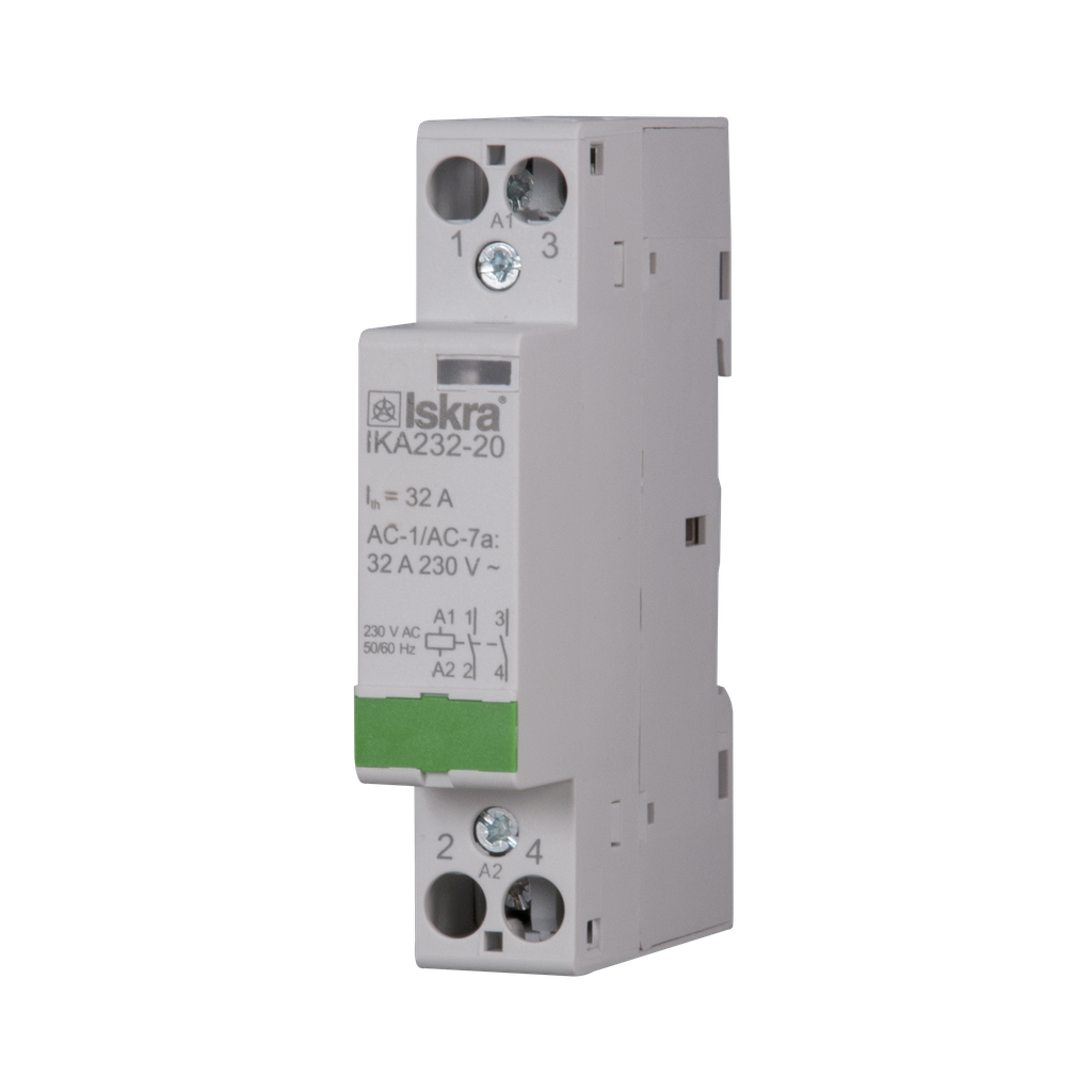 Iskra 32A Contactor Model IKA232-20/230 V Smart meter accessory 