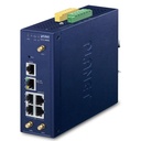 Planet Industrial LoRaWAN Wireless Gateway with 5-Port 10/100/1000T Model LCG-300W