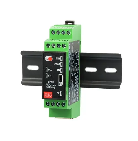 [RE-G16] G16 Ethernet 10/100MB 4xRS485 MODBUS TCP/RTU/ASCII Gateway