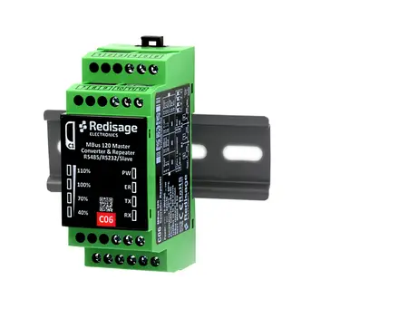 [RE-C06] C06 MBus 120 to RS232/RS485/Slave Converter 1kV DC Isolation