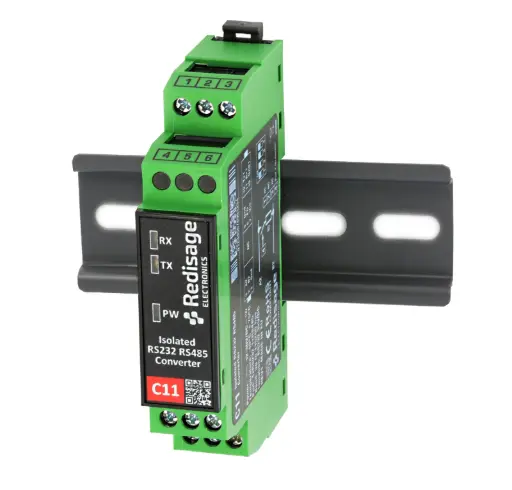 [RE-C11] C11 RS232 to RS485 Converter 3kV DC Isolation on RS232 SIde