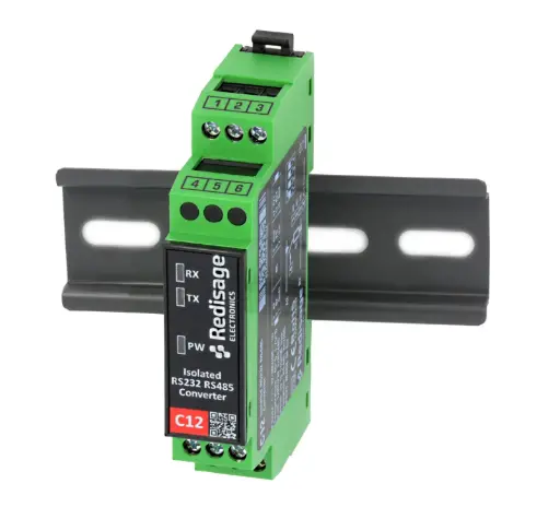 C12 RS232 to RS485 Converter 3kV DC Isolation on RS485 SIde