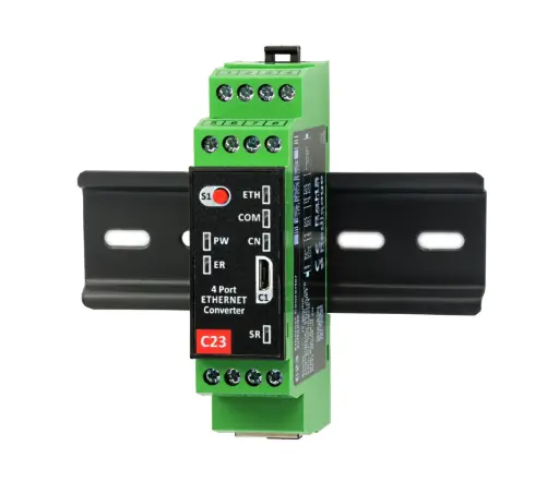 C23 Ethernet 10/100MB 4xRS232 Converter