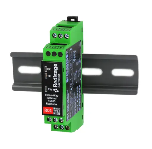 [RE-R03] R03 THREE-WAY Isolated RS232 Repeater Separator 3kV DC Isolation
