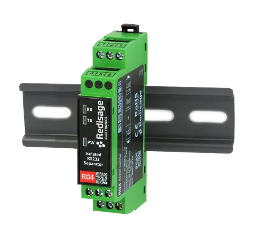 [RE-R04] R04 Isolated RS232 Repeater Separator 3kV DC Isolation