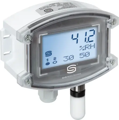 [1202-7127-2421-000] On-wall hygrostats HYGRASREG® AHT-30W-I LCD