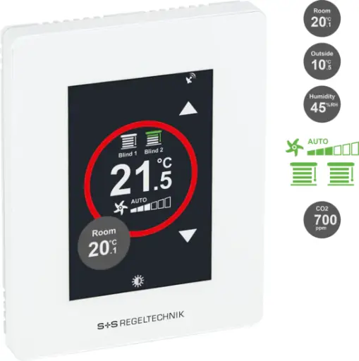 [RYM7-10IM-2302-000] Rymaskon 712-MOD-RH-CO2 Room control unit