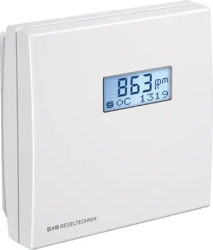 [1501-61B0-7321-200] Room CO2 sensor and measuring transducer AERASGARD RCO2-W LCD