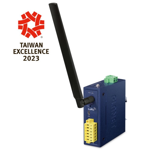 [LN1130] Planet Industrial IP30 LoRa Node Controller (Modbus RS232, RS485, EU868/US915 Sub 1G) Model LN1130