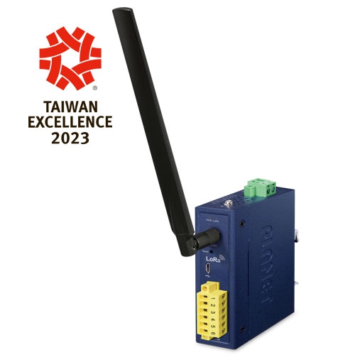 [LN1140] Planet Industrial IP30 LoRa Node Controller (2 DI, 2 DO, EU868/US915 Sub 1G) Model LN1140 
